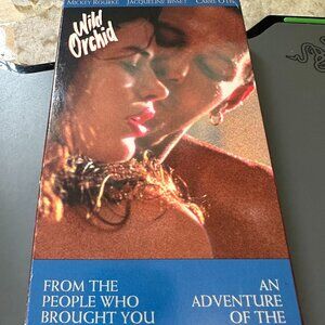 Wild Orchid VHS 1990 Mickey Rourke Jaqueline Bisset